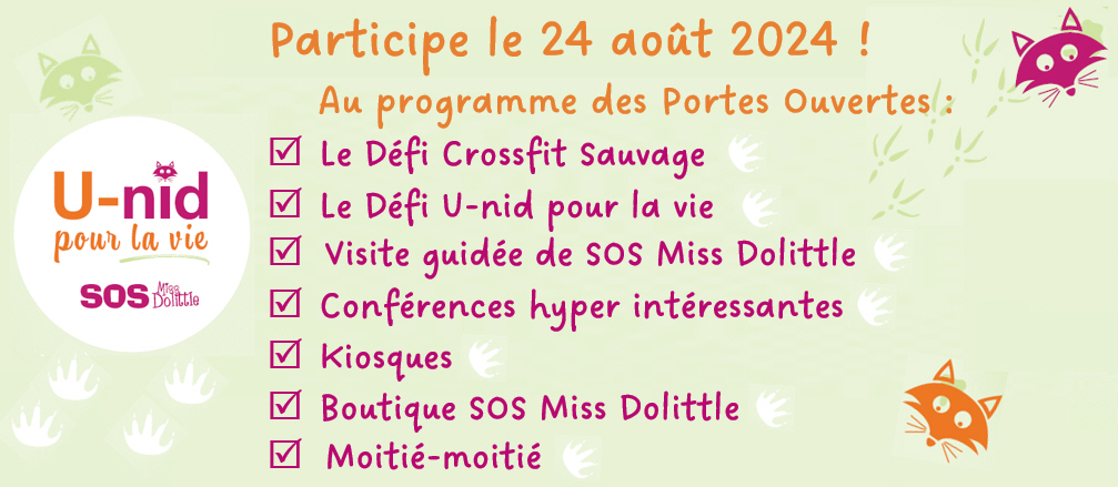 Portes Ouvertes de SOS Miss Dolittle 2024